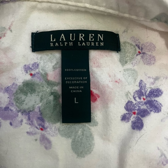 Ralph Lauren Floral Cotton Pajama Set - Picture 3 of 5